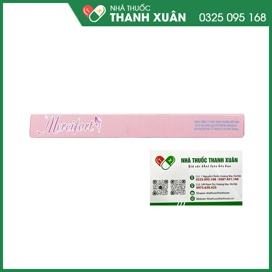 Mercifort thuốc tránh thai hằng ngày